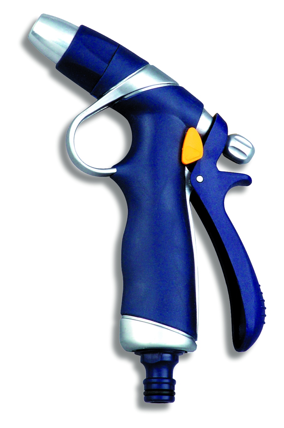 Postřikovací pistole s regulací kovová (pryžová ochrana)