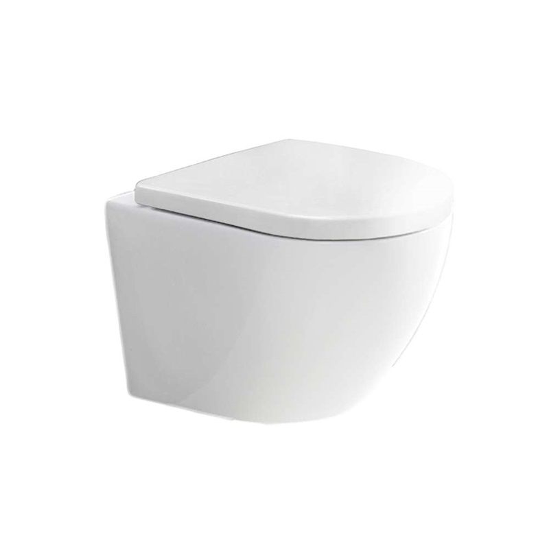 Obrázek k výrobku 21072 - WC závěsné kapotované, RIMLESS, 490x370x360, keramické, vč. sedátka CSS115SN