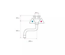 Obrázek k výrobku 14466 - Baterie k ohřívači nástěnná
