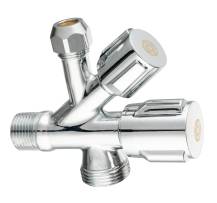 Obrázek k výrobku 22838 - Kombinovaný rohový ventil AV8059B 1/2x3/8x3/4"