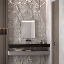 Obrázek k výrobku 24234 - Mereo CN156 zrcadlo 50x70 cm s osvětlením