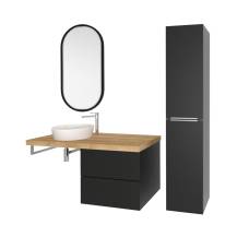 Obrázek k výrobku 24294 - Mereo CN170 zrcadlo oválné 50x80 cm, LED osvětlení