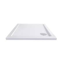 Obrázek k výrobku 24306 - Mereo CV31NS čtvercová sprchová vanička, 90x90x4 cm, SMC, bílá, včetně sifonu