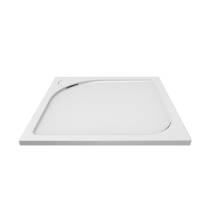 Obrázek k výrobku 24341 - Mereo CV35CS čtvercová sprchová vanička s oblým krytem sif., 90x90x3 cm, bez nožiček, litý mramor