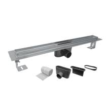 Obrázek k výrobku 24387 - Mereo WaveCZ213 odtokový sprchový žlab do prostoru, 700x55 mm, vč. roštu