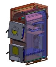 Obrázek k výrobku 22493 - Termomont TKU 3- W PRO 30kW kotel na tuhá paliva