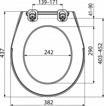 Alca Plast A60 Antibacterial sedátko 1
