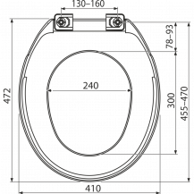 Alca Plast A6550 Basic sedátko