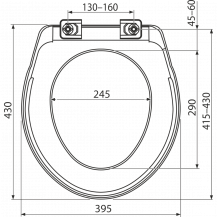Alca Plast A6551 Basic sedátko 1