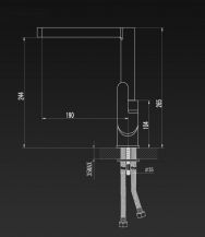 ARCH dřezová baterie  2
