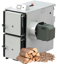 Obrázek k výrobku 22730 - Arion DEVRON 30 zplynovac kotel na dřevo a pelety (DEV-30)