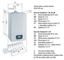 BAXI DUO-Tec Compact E kondenzační kotel