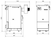 Obrázek k výrobku 22750 - Benekov D20 zplyňovací kotel na dřevo (129300001)