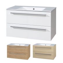 Bino, koupelnová skříňka s keramickým umyvadlem 101 cm