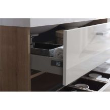 Obrázek k výrobku 21095 - Bino, koupelnová skříňka s umyvadlem z litého mramoru 61 cm