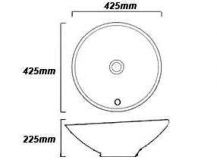 BOWL umyvadlo na desku  2