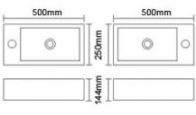 BRAINY P umyvadlo  3