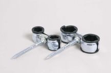 Obrázek k výrobku 22779 - Dvojobjímka s gumou a vrutem