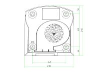 Obrázek k výrobku 19763 - Elektrický senzorový osoušeč rukou 1500W