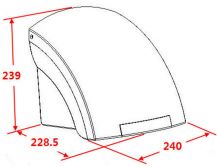 Elektrický senzorový osoušeč rukou 1500W