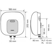 Obrázek k výrobku 17949 - HAKL PL průtokový ohřívač vody