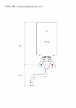 HAKL PM-B SET průtokový ohřívač vody + baterie  3