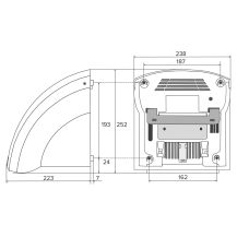 Obrázek k výrobku 20891 - HAKL SR 1800 vysoušeč rukou (HASR1800)
