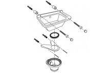Obrázek k výrobku 20170 - HDL výlevka závěsná 55 x 34cm černá