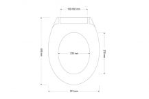 HDL wc sedátko duroplast Soft-Close D1  7