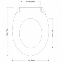 HDL wc sedátko duroplast Soft-Close D1 Slim  2