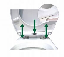 HDL wc sedátko duroplast Soft-Close D1 Slim  1