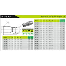 Obrázek k výrobku 22130 - INOXPRESS X243 redukce MF