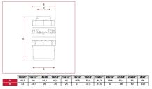 Obrázek k výrobku 22161 - ITAP-FIT 615 přechod vnější