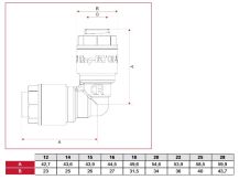 Obrázek k výrobku 22167 - ITAP-FIT 658 koleno