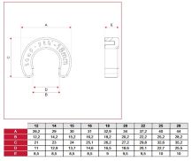 Obrázek k výrobku 22134 - ITAP-FIT 671 kroužek pro demontáž