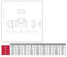 Obrázek k výrobku 22140 - ITAP-FIT T-kus
