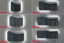 LENKA zrcadlo s LED osvětlením  6