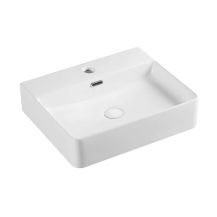 Obrázek k výrobku 20961 - Leny, koupelnová skříňka s keramickým umyvadlem 50 cm, bíla