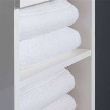 Obrázek k výrobku 20948 - Leny, koupelnová skříňka vysoká 170 cm, bílá, levá