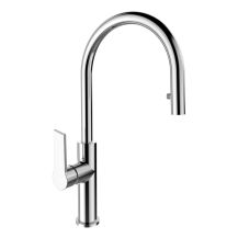 Obrázek k výrobku 21029 - Mereo Dřezová stojánková baterie, Dita, s výsuvnou sprchou, chrom