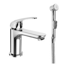 Mereo Umyvadlová stojánková baterie Sonáta s bidetovou sprchou