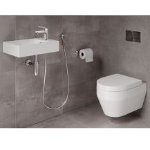 Obrázek k výrobku 21016 - Mereo Umyvadlová stojánková baterie, Viana, s bidetovou sprchou