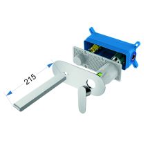 Obrázek k výrobku 21078 - Mereo Viana jednocestná podomítková baterie s ramínkem, s oválným krytem