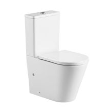 Obrázek k výrobku 21063 - Mereo WC kombi, vario odpad, kapotované, Smart Flush RIMLESS, keramické, vč. sedátka