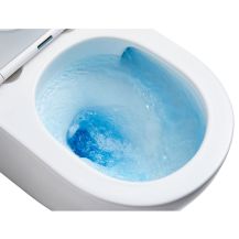 Obrázek k výrobku 21003 - Mereo WC závěsné kapotované, Smart Flush RIMLESS, 490x370x360, keramické, vč. sedátka CSS115SN