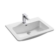 Obrázek k výrobku 21090 - Nábytkové umyvadlo, 61x46,5x16 cm, litý mramor, bílé