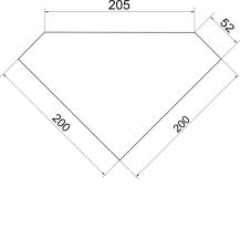 Obrázek k výrobku 19607 - Novaservis 65535.1 polička se dvěma háčky