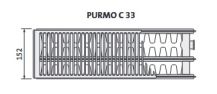Obrázek k výrobku 21570 - PURMO Compact 33 deskový radiátor