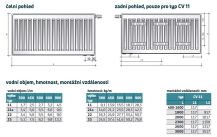 Obrázek k výrobku 21276 - PURMO Ventil Compact 21 deskový radiátor