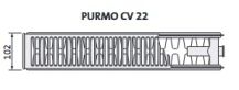 Obrázek k výrobku 21419 - PURMO Ventil Compact 22  deskový radiátor